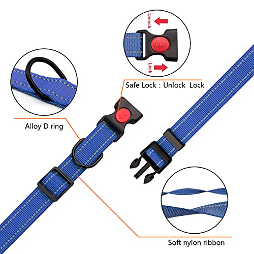 Stpiatue STP11131782 Reflective Dog Collar And Leash Set thumb #1