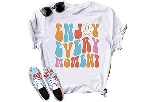 Trendy Enjoy Every Moment T-Shirt Mom Shirt