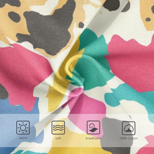 KLL Cheetah Print Toddler Boys Comfort Briefs Underwear Cute Children Undies3