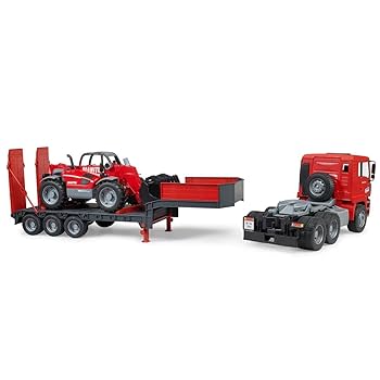 Amazon.co.jp: bruder ブルーダー MAN トラック＆ Manitou テレ