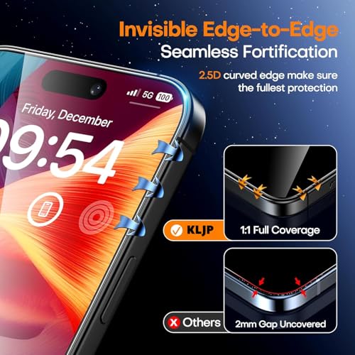 Image of Military-Grade Gorilla Tempered Glass For OnePlus 10R / OnePlus 10T 5G With Installation Kit | Edge to Edge Coverage | Black