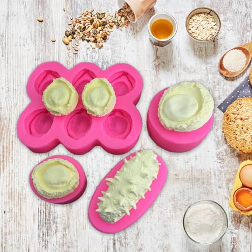 Moule silicone en forme d'ormeau pour gâteaux de fêtes et chocolats - 6