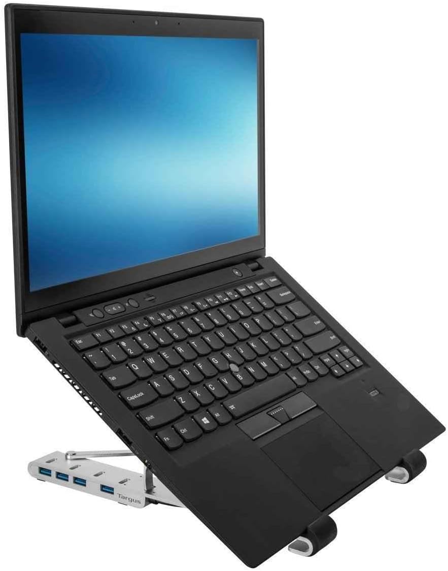Targus Base para PORTATIL CON HUB INTEGRADO 4X USB- A Plata