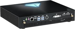 Kinupute Mini Gaming PC, Desktop Computer Core i5-9400F 6 Cores Upto 4.1GHz, Windows 11 Pro, 32G DDR4| 512G M.2 SSD, GeForce RTX2060S 8G, HDMI/DP/DVI Ports, Triple Display, 8K@60Hz, WiFi6E/BT5.3