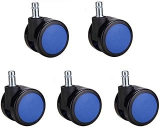 Rueda de repuesto de plástico de 5 piezas de 60 mm para ruedas de muebles