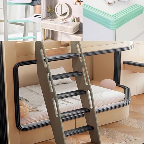Almohadillas para escalera de litera de espuma suave para proteger muebles 4