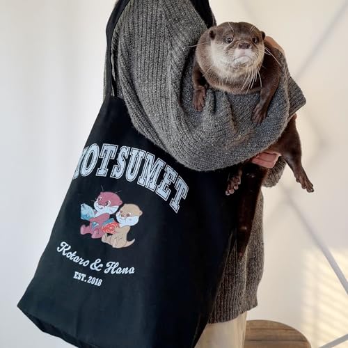 Bolsa Tote 2-En-1 Oficial Otter Kotaro & Hana miniatura 3