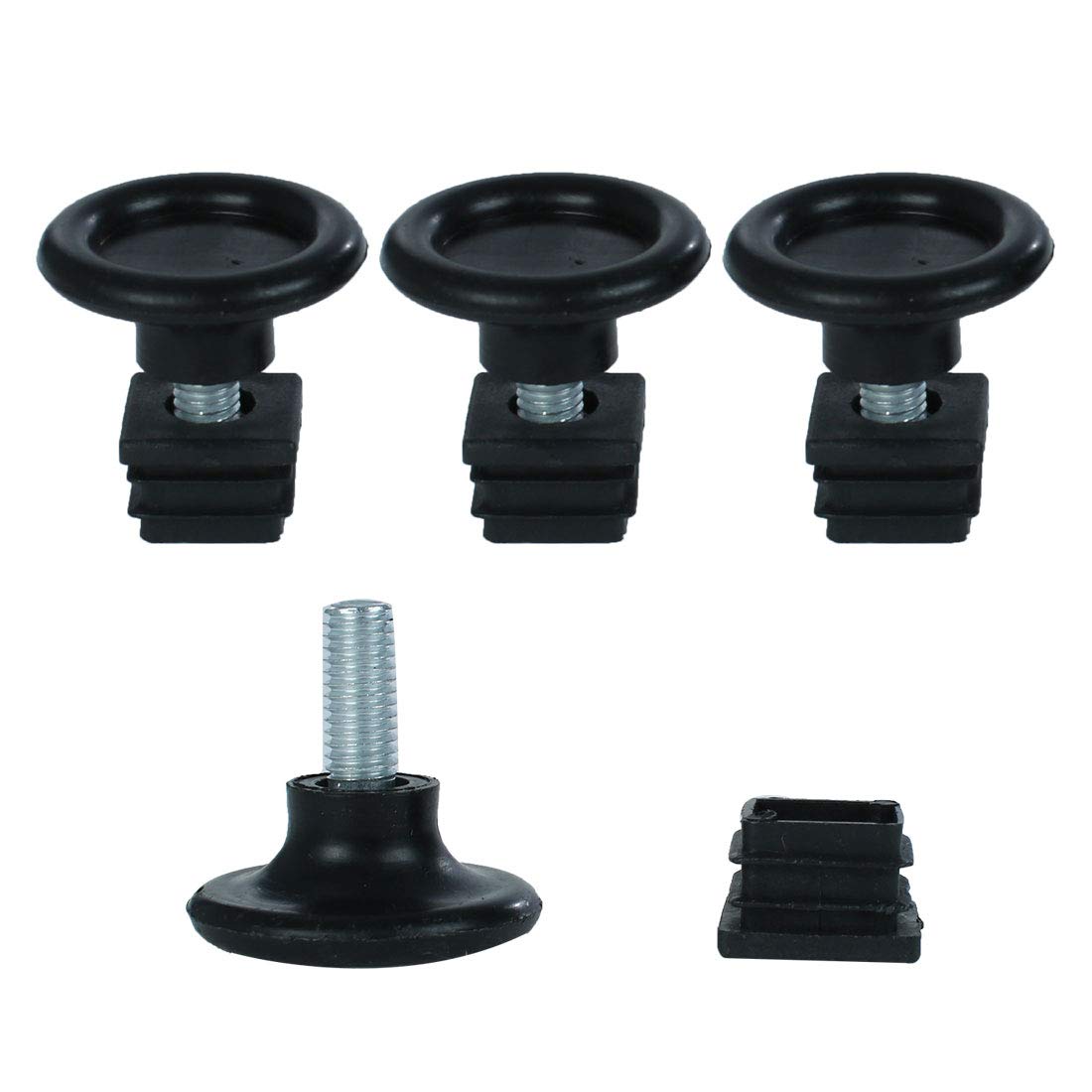 Patas de nivelación de 20 x 20 mm para mantener tus mesas y sillas firmes en el salón