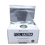Blond Forte Silver Pop Up Hair Color Foil, Highlight Application Foil, 500 Sheet Dispenser, Coloring
