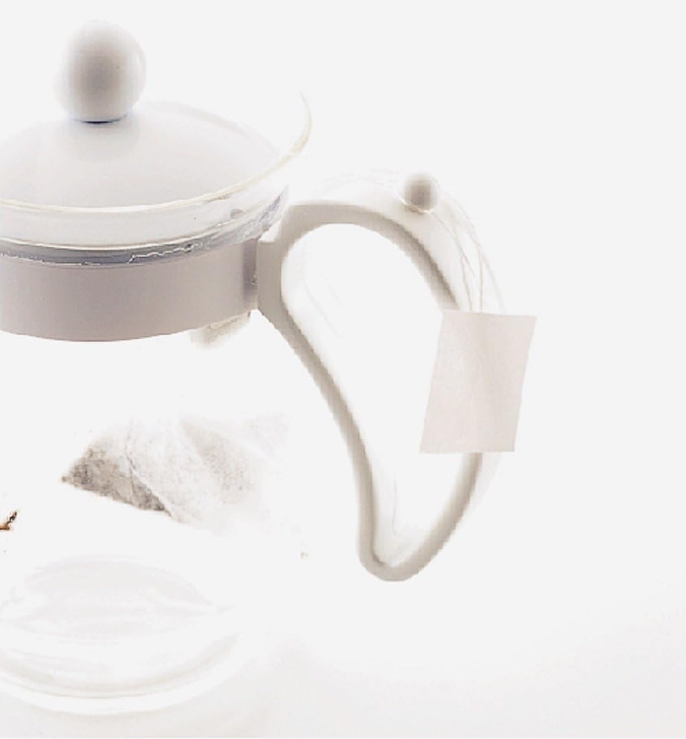 Hario Jumping Leaf Tea Pot, 500ml, White