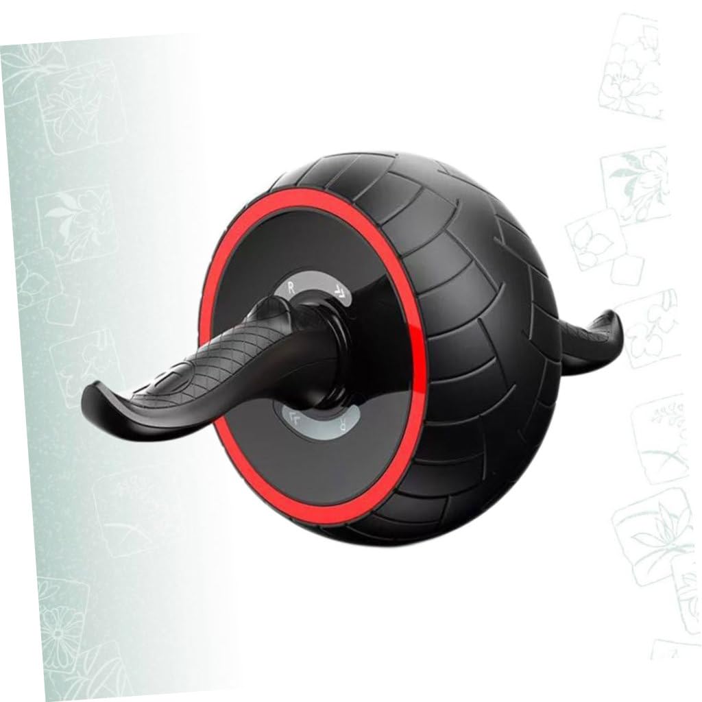 SUPVOX Ruota Addominale Fitness Abdominal Trainer Gomma con Silenzioso Allenamento Core per e Potenziamento Muscolare e Brucia Grassi