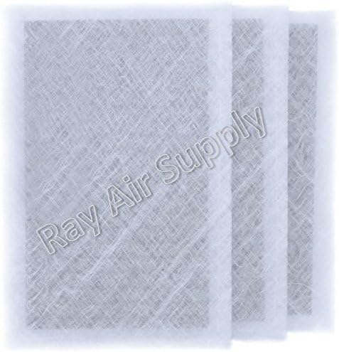 RAYAIR SUPPLY20x30 Replacement Filter Pads Compatible with Air Ranger Air Cleaner 20X30 (3 Pack) White