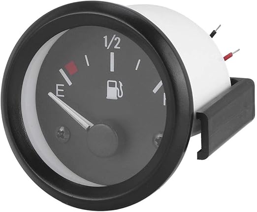 Amazon 12v 直径52ｍｍ 燃料ゲージ 52mm 燃料レベル計 ゲージ 燃料計 車 汎用 12v メーター 数字表示 ライト付き 画面の内径43mm スクリーンの外径56mm 読みやすい 車の改造アクセサリー 燃料 油温 水温計 車 バイク