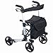 Price comparison product image NRS Healthcare M66739 Compact Easy Rollator Wheeled Walking Aid - FOLDABLE