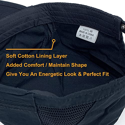 Redsharks Men Women Vintage Distressed Washed Cotton Twill Cadet Army Cap Adjustable Military Hat Flat Top Baseball Cap #TOP6