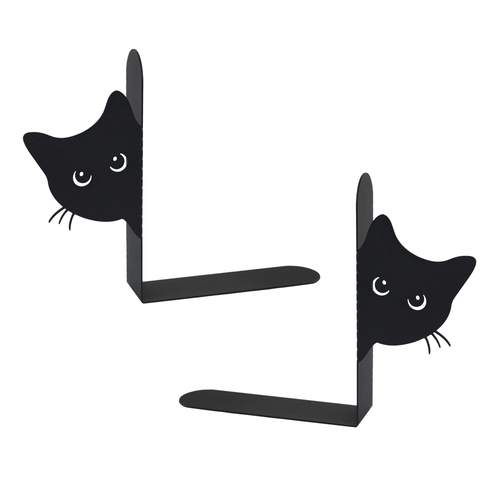 Bookends Metal Cat Book Ends