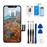 Kit Schermo LCD Per IPhone 13 6.1” Con True Tone E Face ID – Ricambio Completo Con Strumenti Di Riparazione