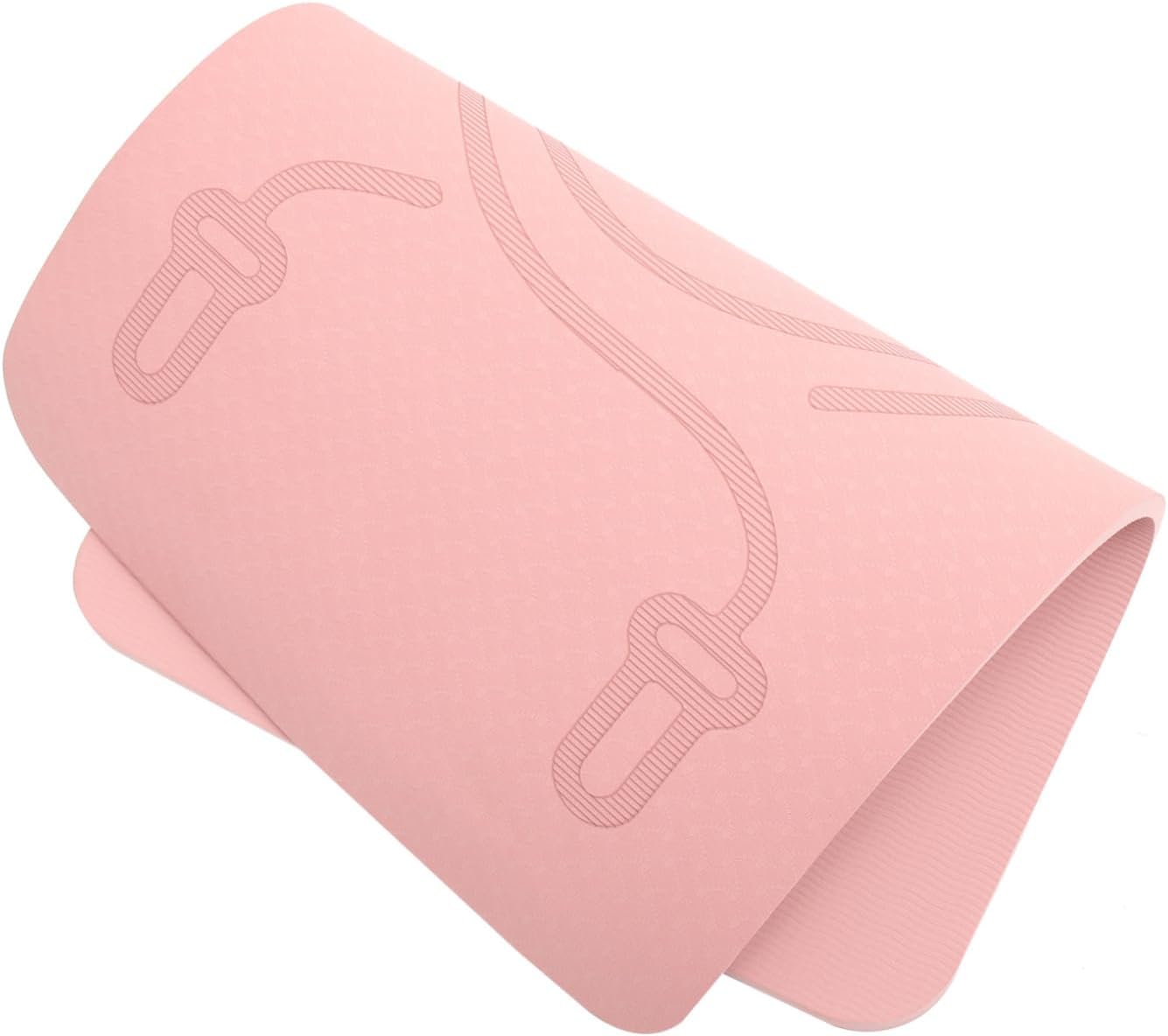 Non-Slip TPE Skipping Mat Thick Portable Fitness Mat for Home Exercise Sound Insulation and Shock Absorption for Boys and Girls Jump Rope and Indoor Workouts