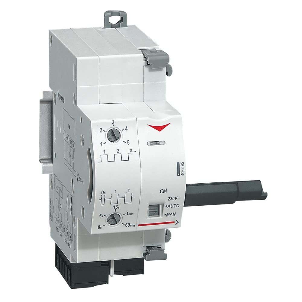 Commande motorisée réenclenchement auto. 230V~ - 2 modules