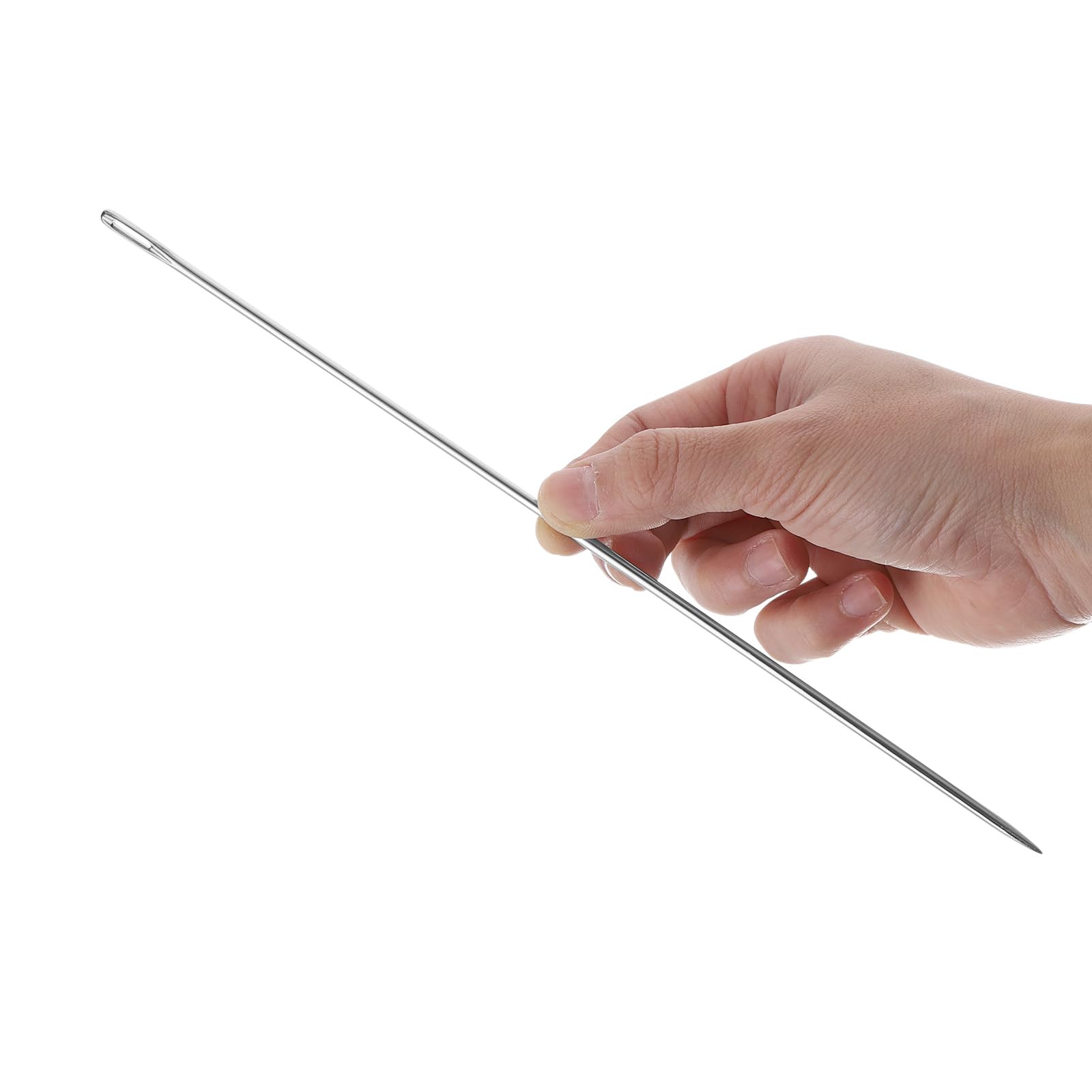 QUARKZMAN 10 stuks 8 inch wandtapijtnaalden met breed oog voor recht
