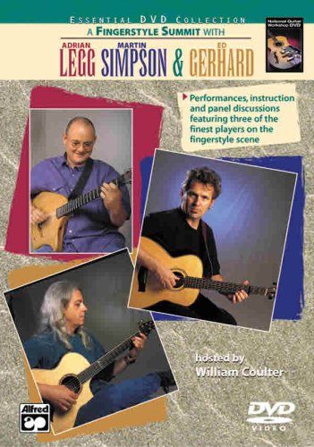 A Fingerstyle Summit with Adrian Legg, Martin Simpson & Ed Gerhard [DVD]