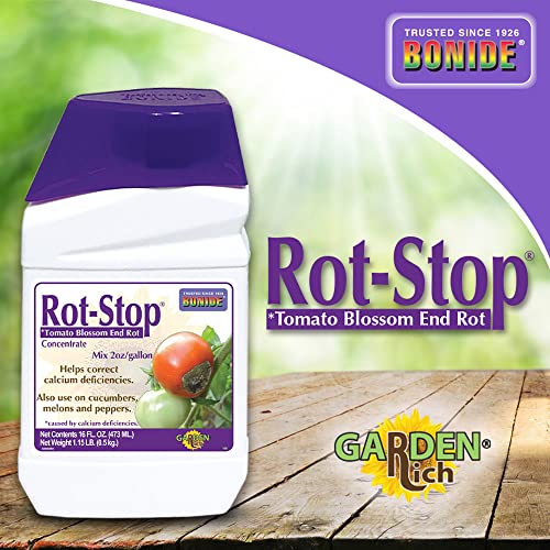 Bonide Rot-Stop Tomato Blossom End Rot, 16 oz Concentrated Liquid Garden Fertilizer for Calcium Deficiency Indoors & Outdoors - image 5