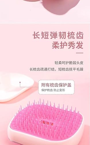 Miniatura 9 de Princesa del Reino Unido con el mismo peine de bolsa de aire femenina Peine de masaje de pelo rizado Peine mágico peine antienredos peine portátil