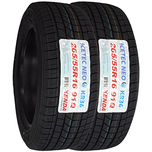 Amazon.co.jp: ケンダ(KENDA) スタッドレスタイヤ KR36 205/55R16 91Q