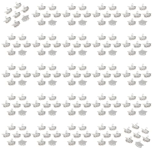 Pack of 100 Graduation Cap Styles Alloy Charm for Craft Necklace Crafting Commemorative Students and Graduates Graduation Charm