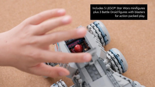 LEGO Star Wars 75413 Republic Juggernaut - Building Toy with 3