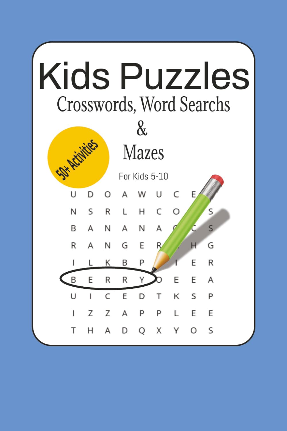 Kids Puzzles: Crosswords, Word Search, & Mazes.
