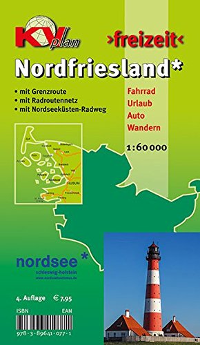 Nordfriesland Kreis mit Sylt, Amrum, Föhr und
