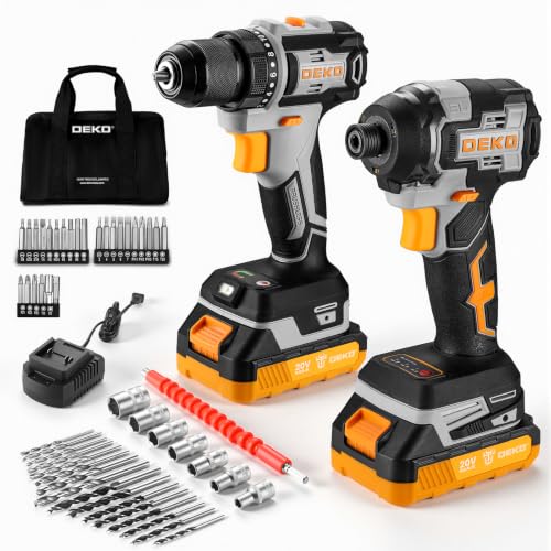 DEKOPRO 20V Drill & Impact Driver Set