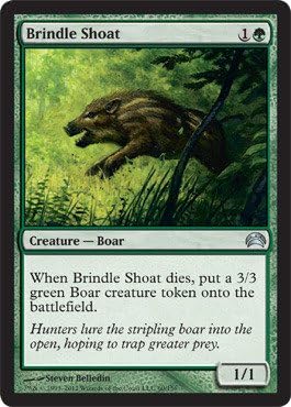 Magic: the Gathering - Brindle Shoat (60) - Planechase 2012
