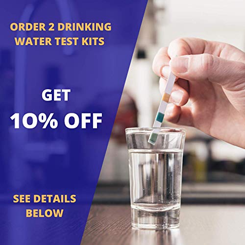 Drinking Water Test Kit For Municipal Tap and Well Water - Simple Testing Strips For Lead Copper Bacteria, Nitrates, Chlorine and More - Thumbnail 7