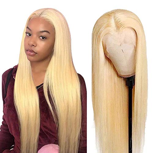 blonde wig human hair (14 Inch, 613 ST T-wig)