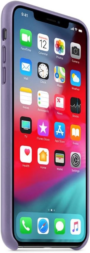 Apple iPhone Xs Max Leather Case - Lilac