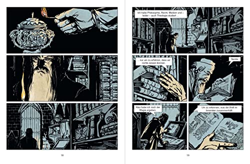 Faust: Eine Graphic Novel nach Goethes "Faust I", adaptiert von Jan Krauß, gezeichnet von Alexander Pavlenko: Nach Goethes "Faust I", adaptiert von Jan Krauß und gezeichnet von Alexander Pavlenko Gebundene Ausgabe – 13. Dezember 2021 - Image 4