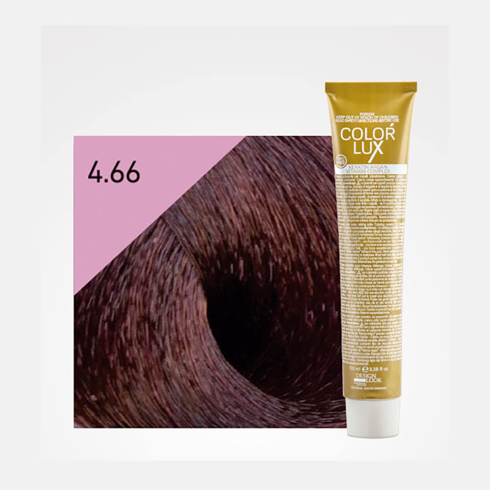 DESIGN LOOK Tinte Color Lux 9.00 Rubio CLARÍSIMO Intenso 100ML, Estandar — view 24