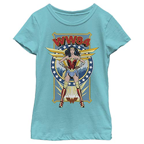 Fifth Sun Girl's Wonder Woman 1984 WW84 Comic Poster T-Shirt