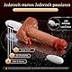 Tagnaff Dildo Vibrator, 8 Stoßfunktion Lecken Vibration für Frauen, Tragbar Sexmaschine Vibratoren, Heizung Sex Spielzeug für die Frau, Vibratorensets für Frauen Klitoris, Anal Dildos Sexspielzeug