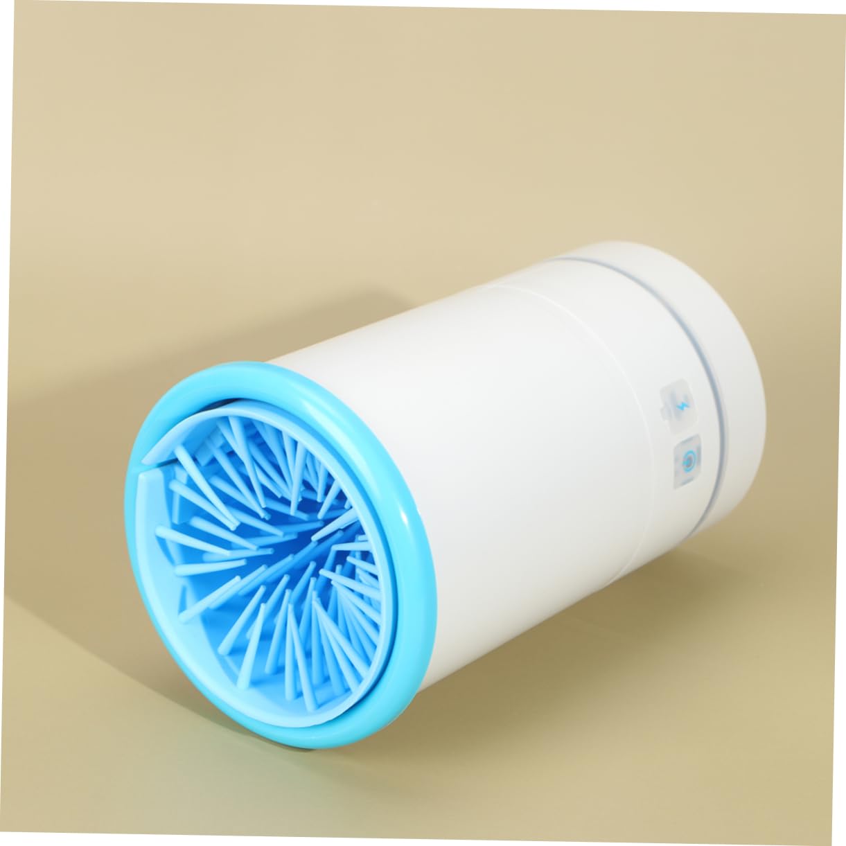 Machine à Laver Électrique Chargement Usb pour Pattes de Chien Silicone | Nettoyage Doux et Massage, Outil pour Animaux de Compagnie, Blanc, Usage Quotidien, Adapté aux Pattes