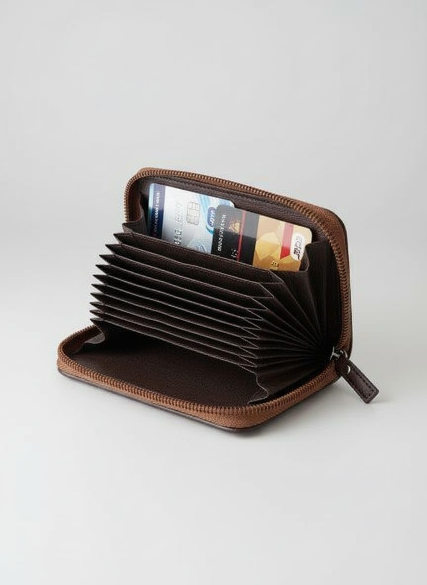 unagarrise Leather Wallet for Men, 14 Card Slot ATM Credit Debit Card Holder, Vintage Style-picture-12
