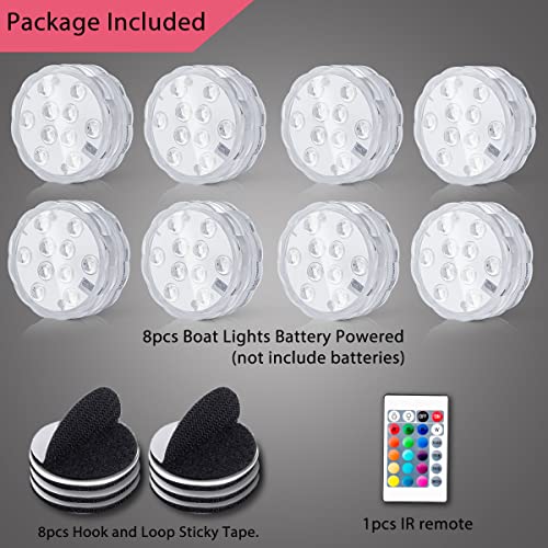 Shangyuan Boat Lights Wireless, Battery Powered Operated Marine Led Interior Light For Boat Deck Courtesy Light thumb #1