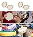Sohapy 2PCS Wood Hand-held Tambourine Drum Bell Tambourines with Jingle Bells Musical Educational Instrument Toy for Party Favors For Kids and Adults (8 in, 2 pack)
