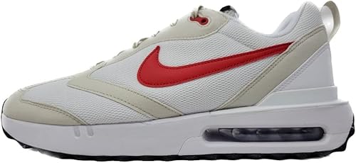 Nike Zapatillas de gimnasia para hombre, blancorojo (WhiteUniversity Red)