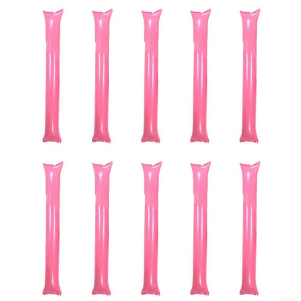 Gdfnmogo Inflatable Cheer 10 Pack Plastic Noise Makers for Gdfnmogo
