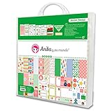 Este kit de manualidades es perfecto para crear álbumes de scrapbooking y otras manualidades diy para decorar tu hogar durante las fiestas de Navidad.