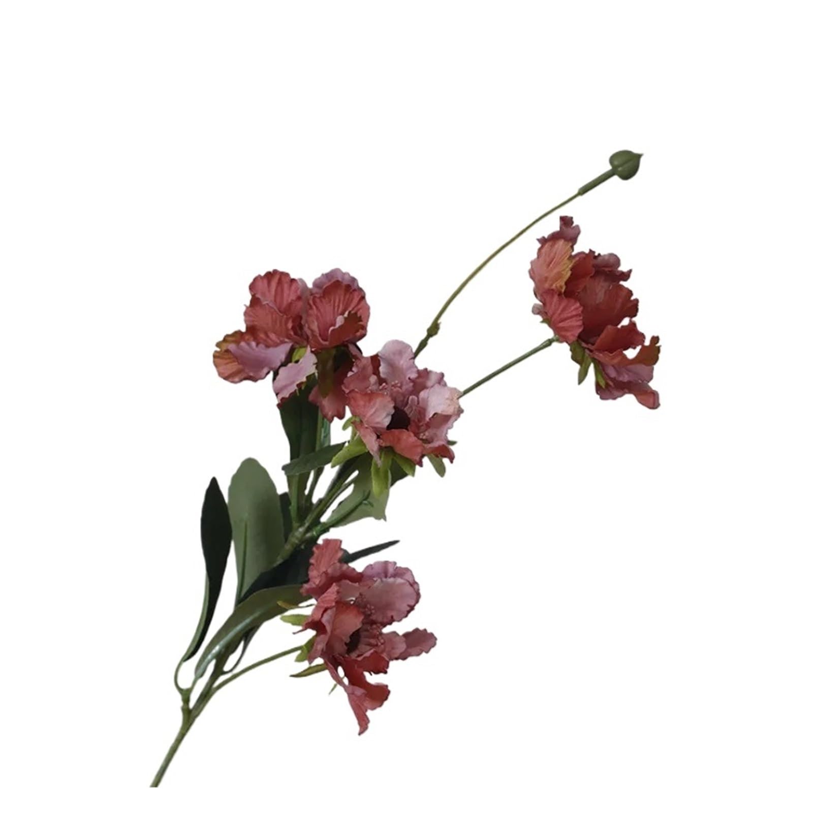 Casetlong 10Pcs Artificial Flower Party Home Decoration Arrangement Photo Props(Bean Paste)