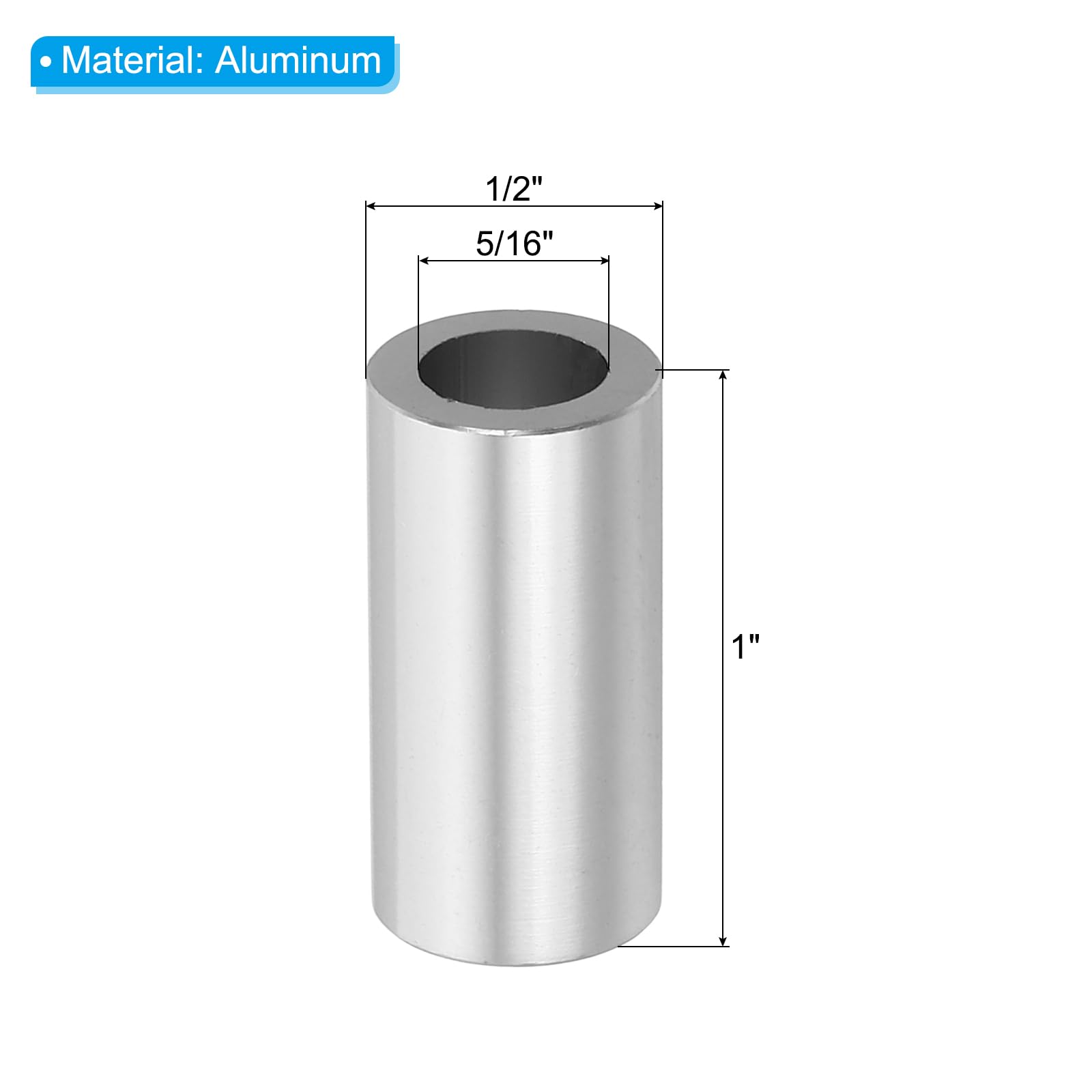 PATIKIL M8 Aluminum Spacers - Image 2